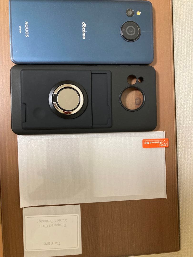 AQUOS sense8 コバルトブラック SIMフリー　電池良好　付属品あり