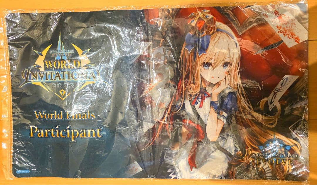 白*猫様 エボルヴ　不思議の探求者アリス　プレイマット　海外