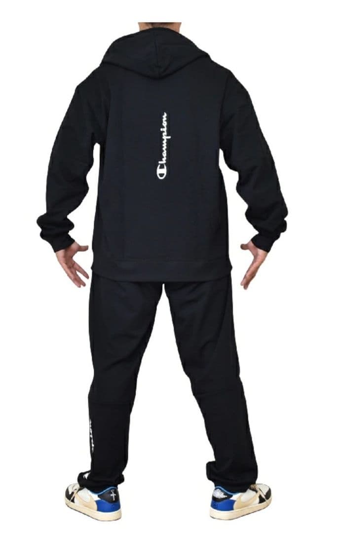 チャンピオン　セットアップスウェットパーカー　メンズ大きいサイズ5L