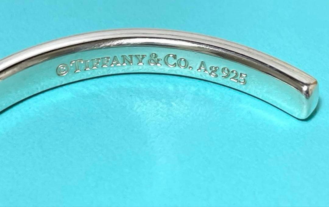 ティファニー　ナロー1837 カフバングル　925 箱、巾着袋付属