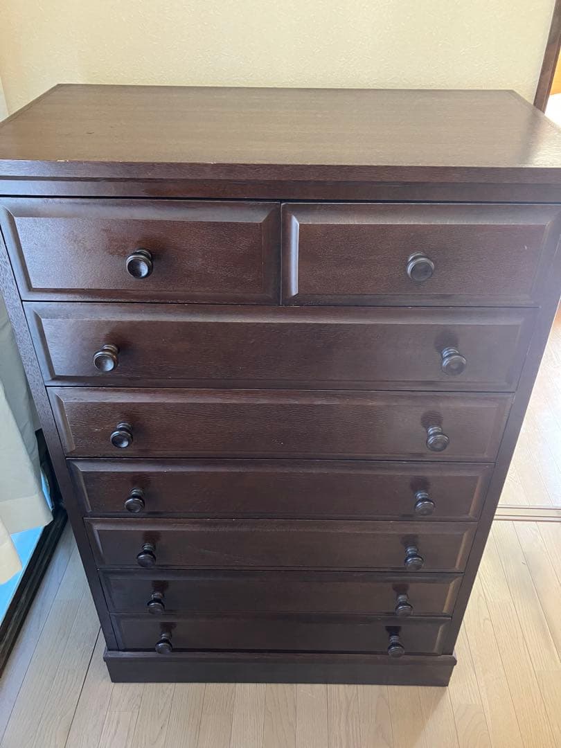 全国家具工業連合会 タンス チェスト 日本 ヴィンテージ 昭和 天然木 カリモク