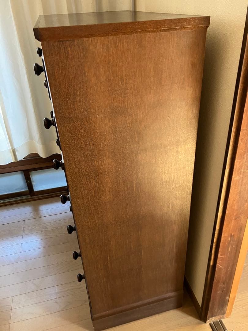 全国家具工業連合会 タンス チェスト 日本 ヴィンテージ 昭和 天然木 カリモク