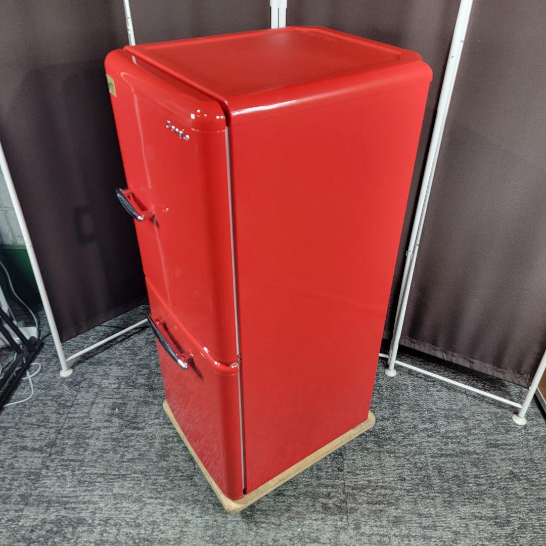 8874送料無料！レトロデザイン！eangle 2ドア 冷蔵庫