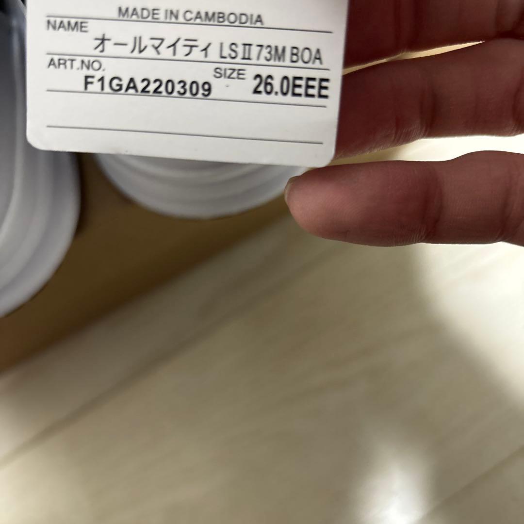 MIZUNO 安全靴 オールマイティLS2 73M BOA 黒