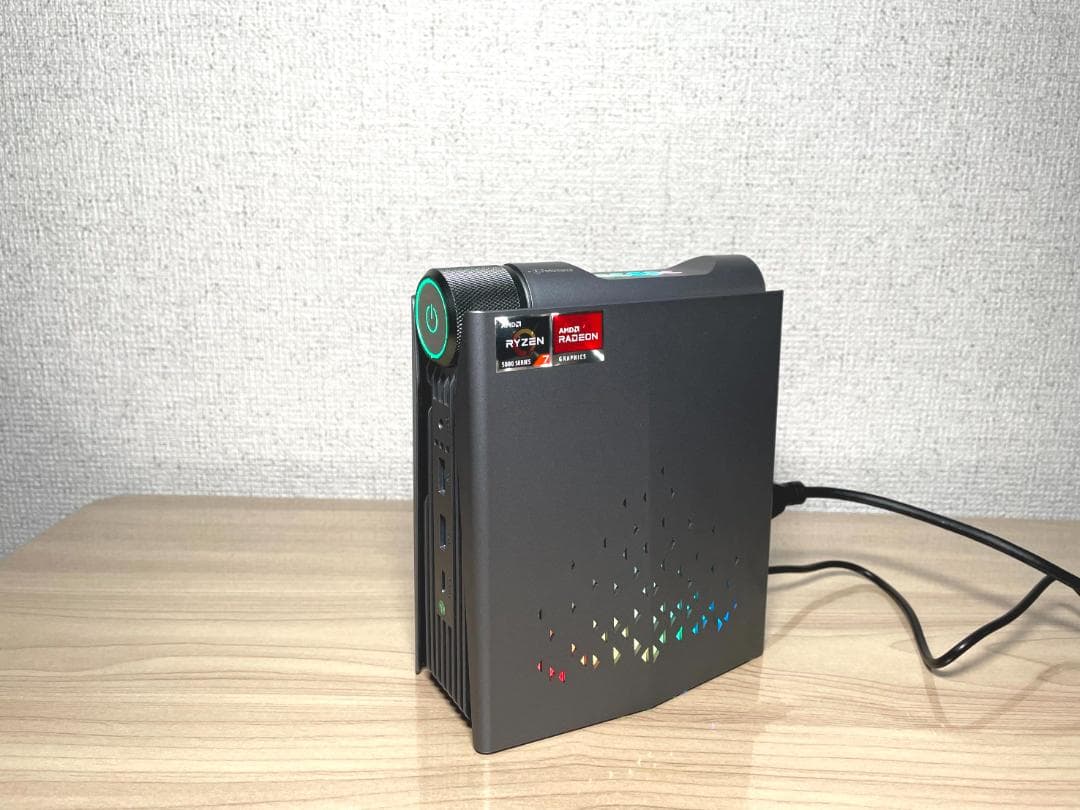 使用短め acepc POWERBOX MINI／Ryzen 7 5700U
