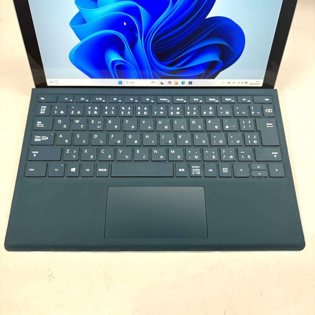 極上品！1台限定！Surface Pro7+ プラチナ キーボード付　オフィス