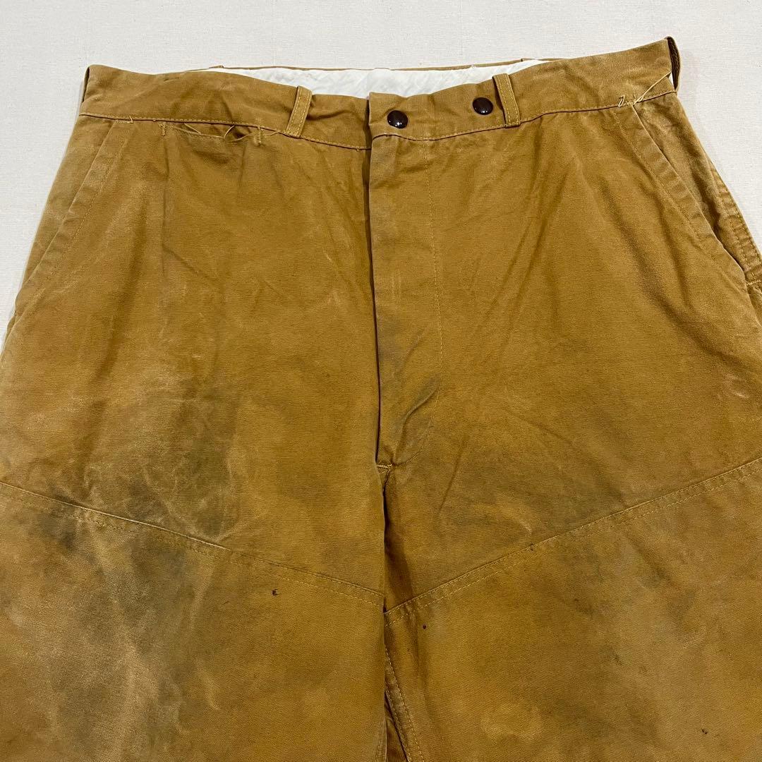 チェキダイ W36 雰囲気良 70s Red Head ダック パンツ