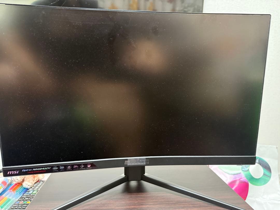 MSI Optix MAG272CQR ゲーミングモニター 本体