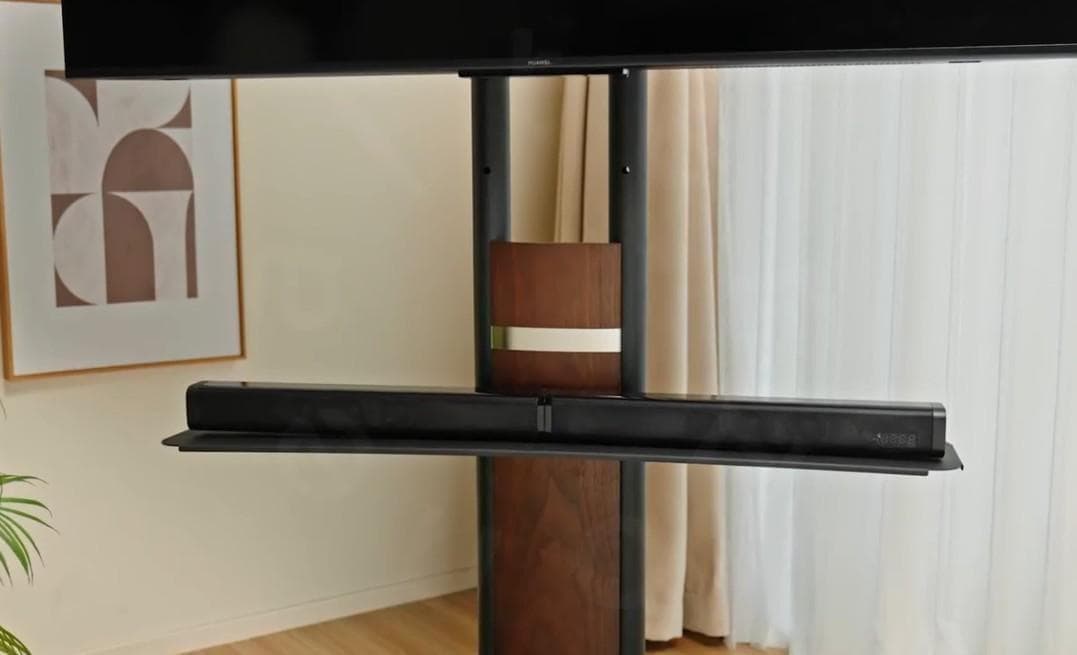 [S146-200]モダン テレビスタンド ブラック ウッド