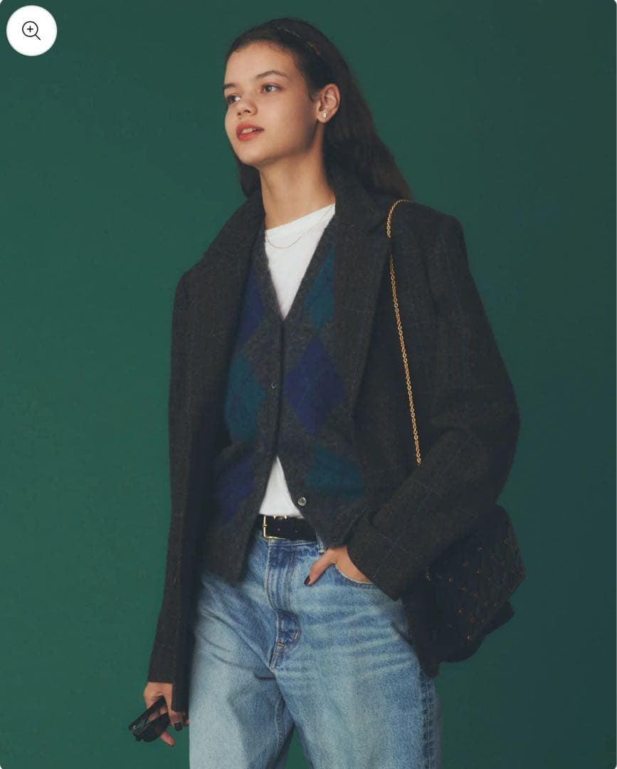 【ほぼ新品！完売品！】WOOL SINGLE BREASTED JACKET