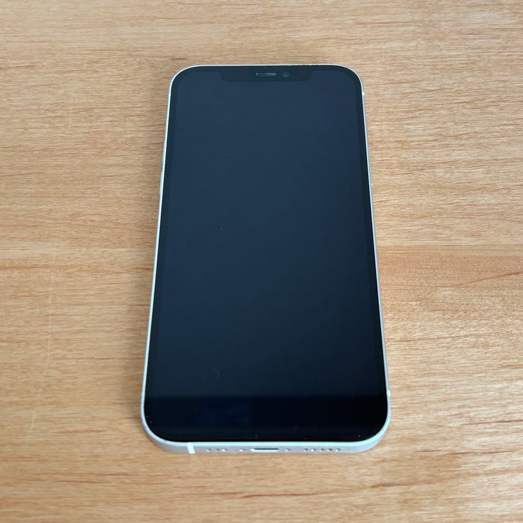 【SIMフリー】iPhone 12 ホワイト 64GB ★バッテリー75%