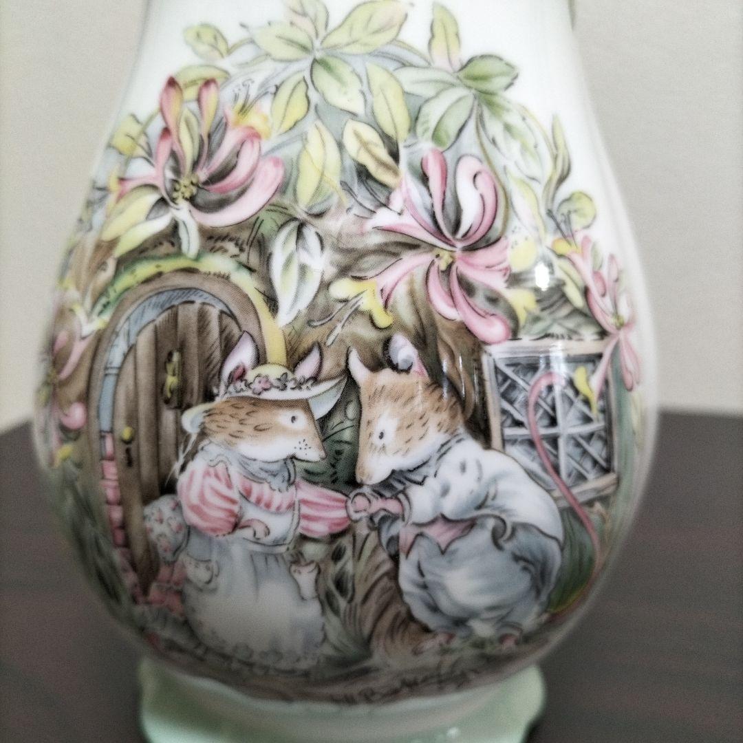 廃盤品  ブランベリーヘッジ　フラワーベース　希少