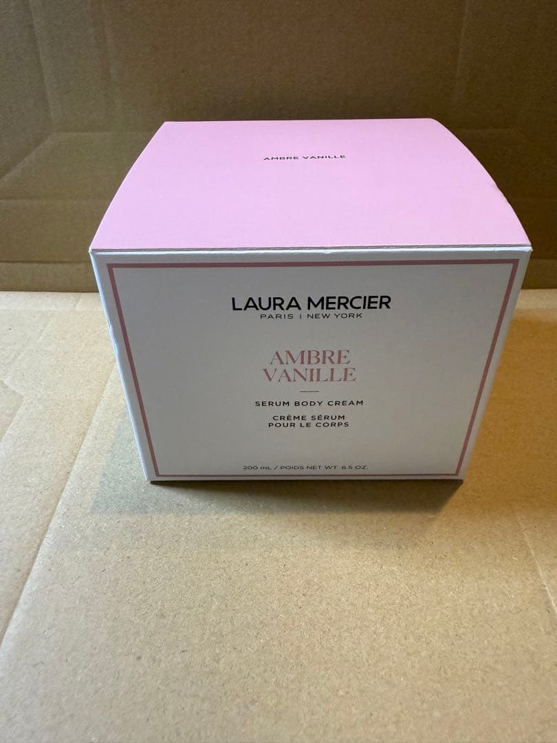 ローラメルシエ　セラムボディクリーム　アンバーバニラ200ml 新品