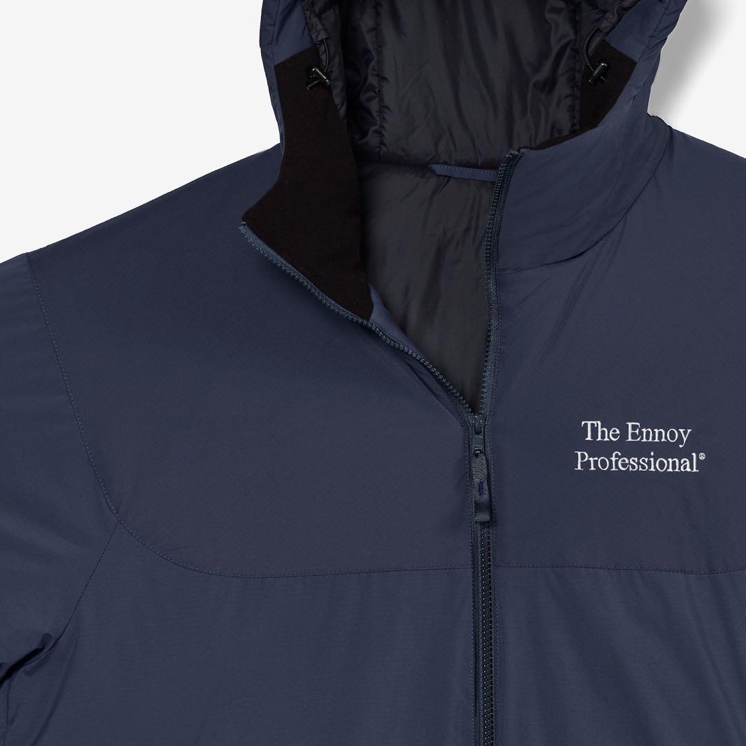 ENNOY PADDED NYLON SET UP 26 NAVY M サイズ