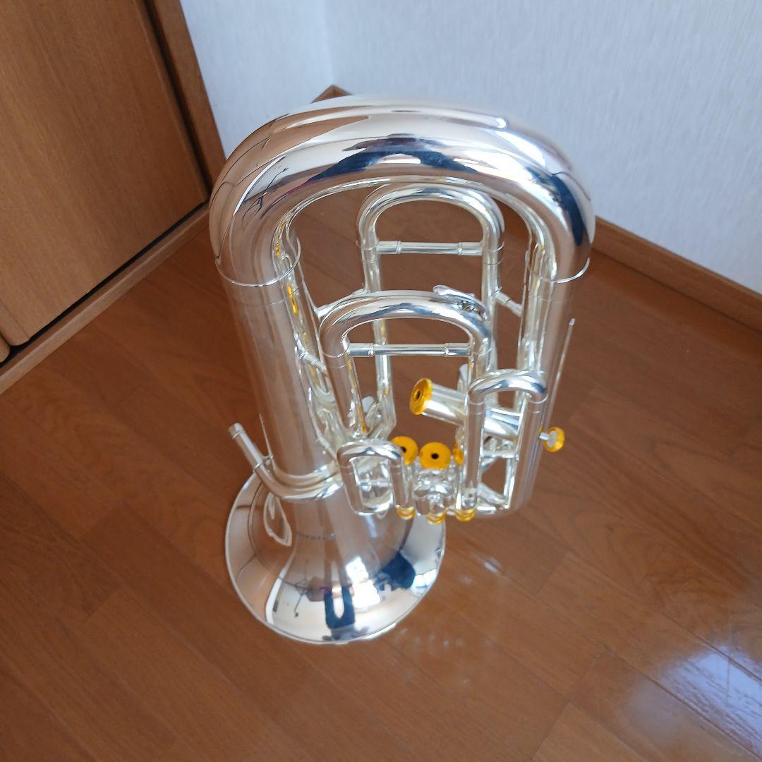PLAYTECH ユーフォニアム 4ピストン(サイドアクション) 銀メッキ仕上げ