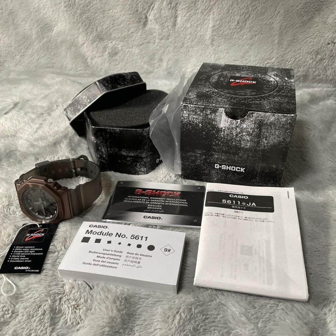 [未使用に近い] G-SHOCK GM-2100MF-5ADR メタルカシオーク