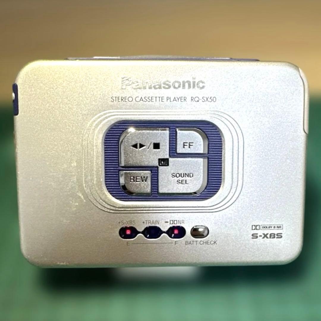 【美品DE修復品】Panasonic カセットプレーヤー RQ-SX50