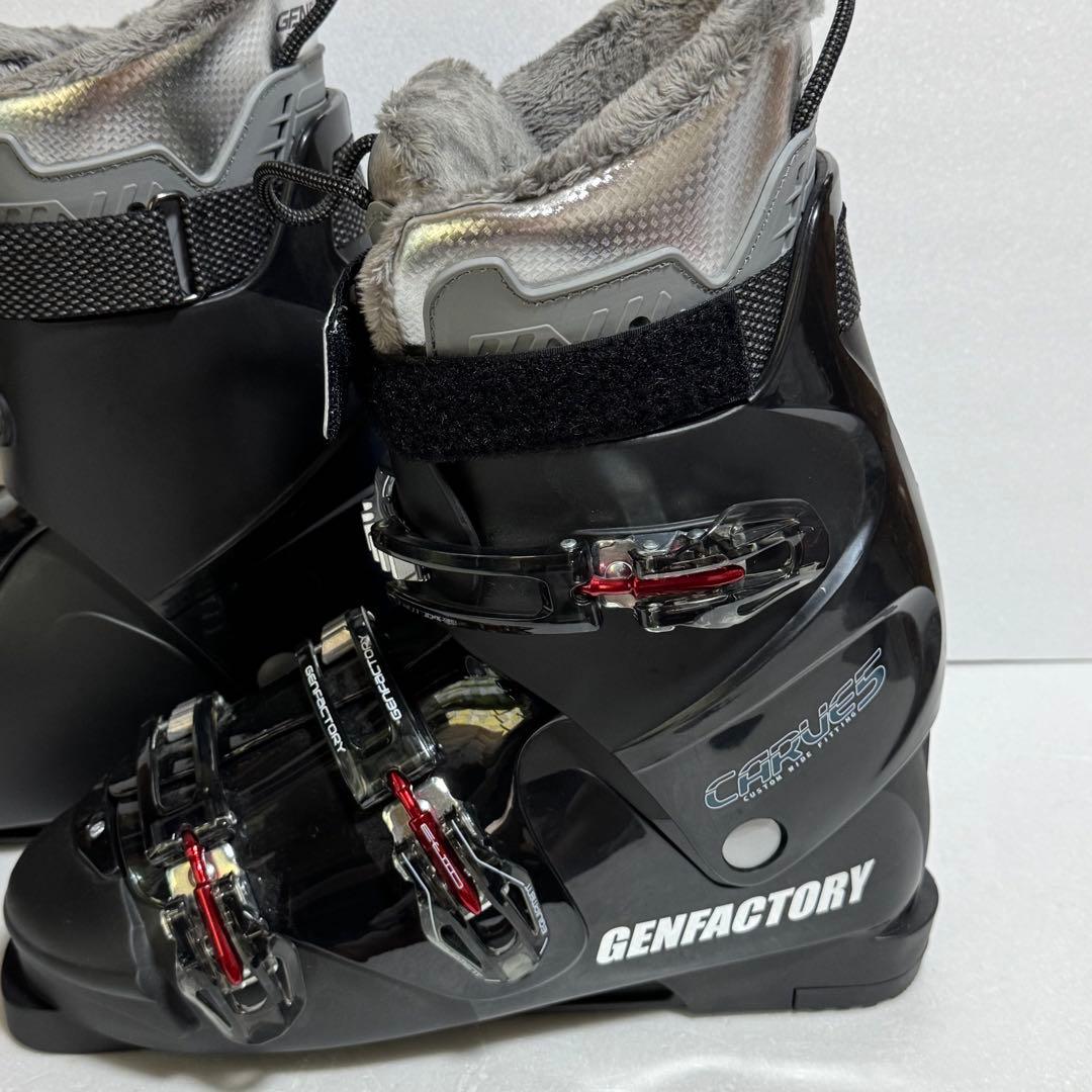 28.5CM 未使用GENFACTORY CARVE5 スキー ブーツ 黒色
