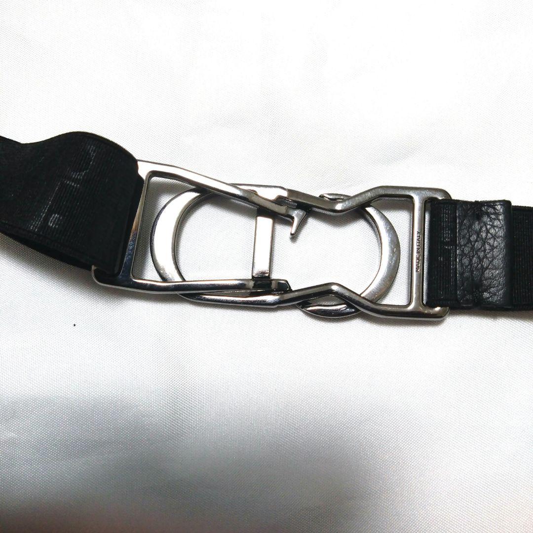 超希少　Christiandior　ナイロン　伸縮ベルト　ロゴ　オブリーク