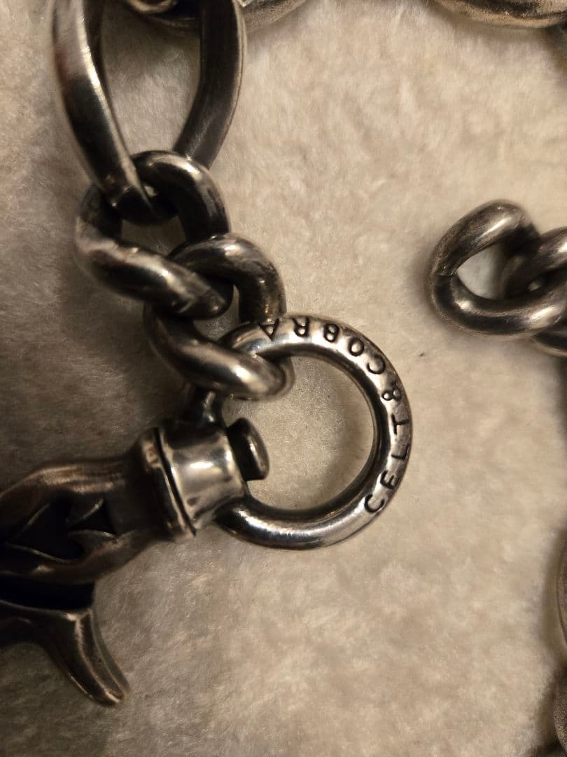 希少 Celt&Cobra ケルト&コブラ 1st シルバーウォレットチェーン