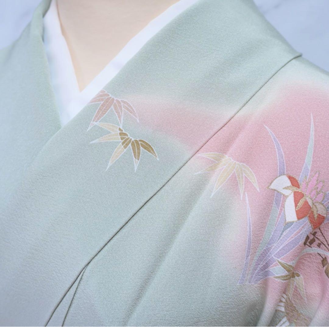 訪問着 フルセットa478七五三　入学式　お宮参り　結婚式