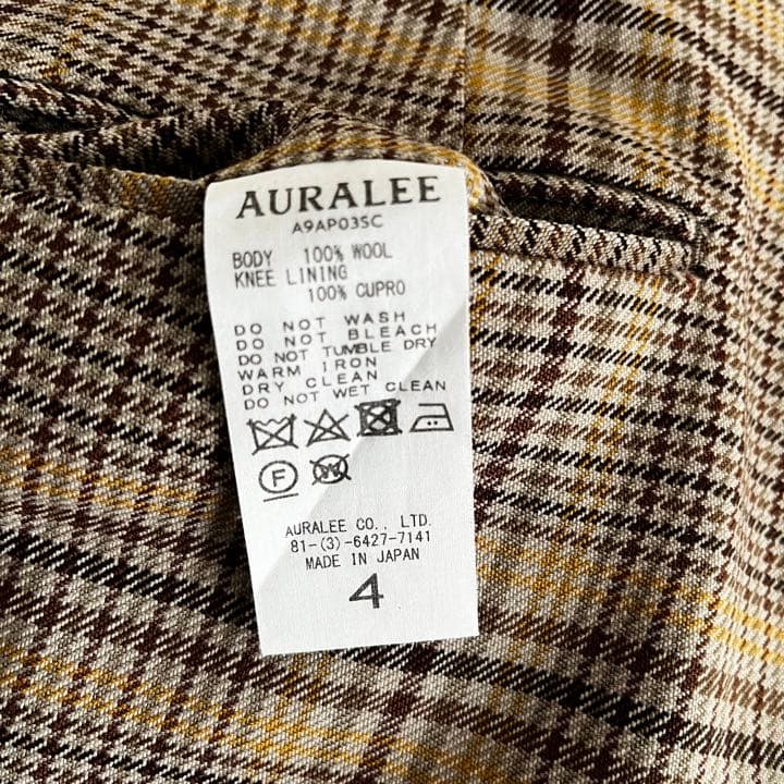 C*n様 AURALEE WOOL JACKET セットアップ　菊池風磨着用　オ