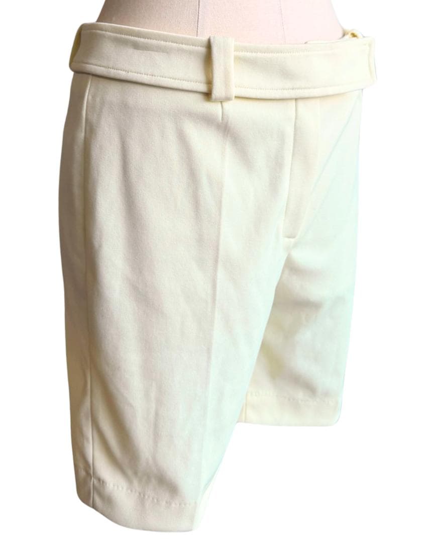 Miu Miu ミュウミュウ Y2K ベルクロストラップ ベルト ショートパンツ