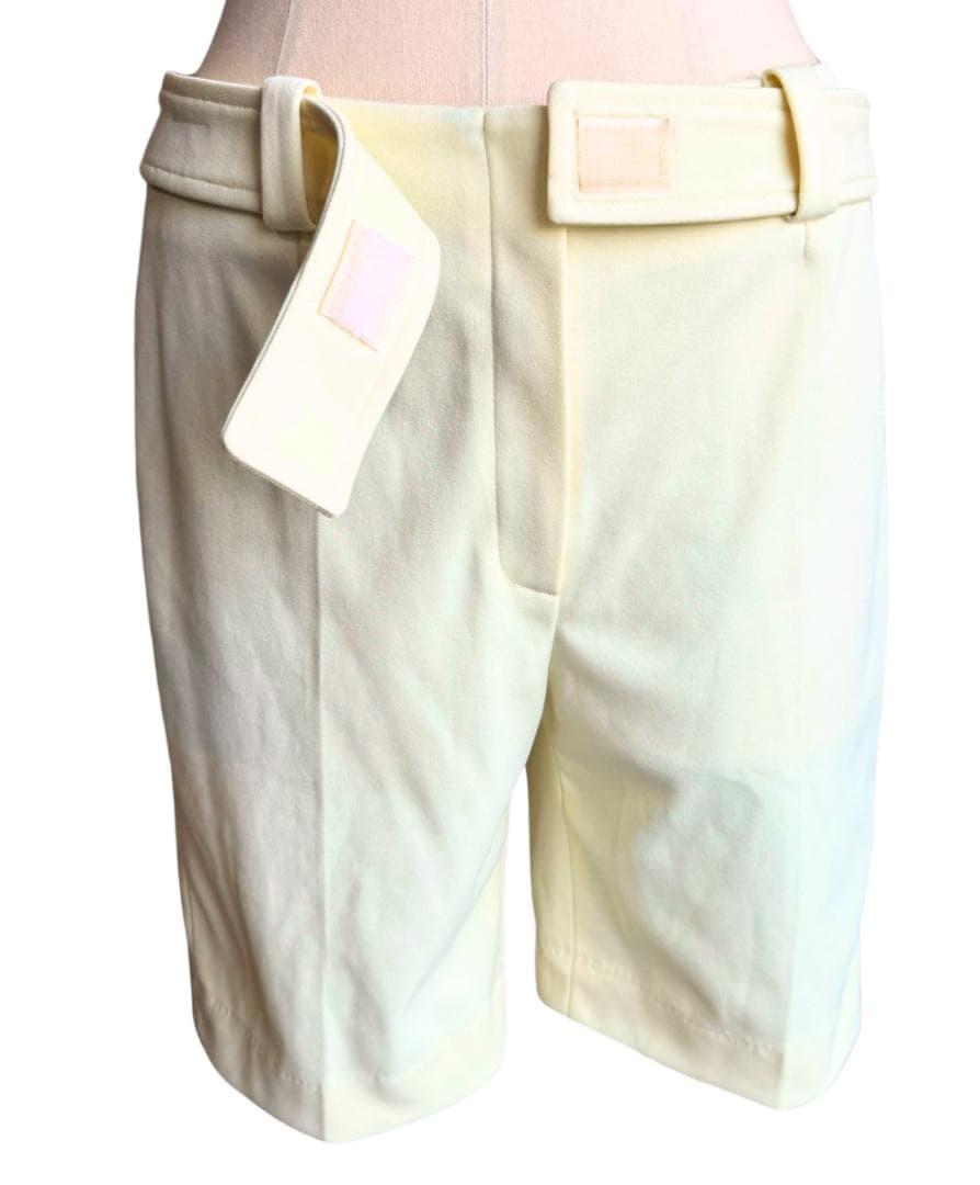 Miu Miu ミュウミュウ Y2K ベルクロストラップ ベルト ショートパンツ
