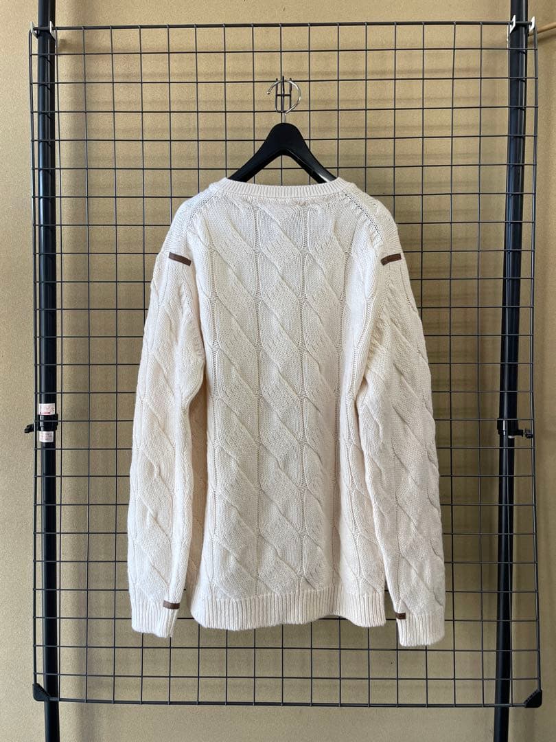 THE INOUE BROTHERS ロイヤルアルパカ ケーブル編み ニット