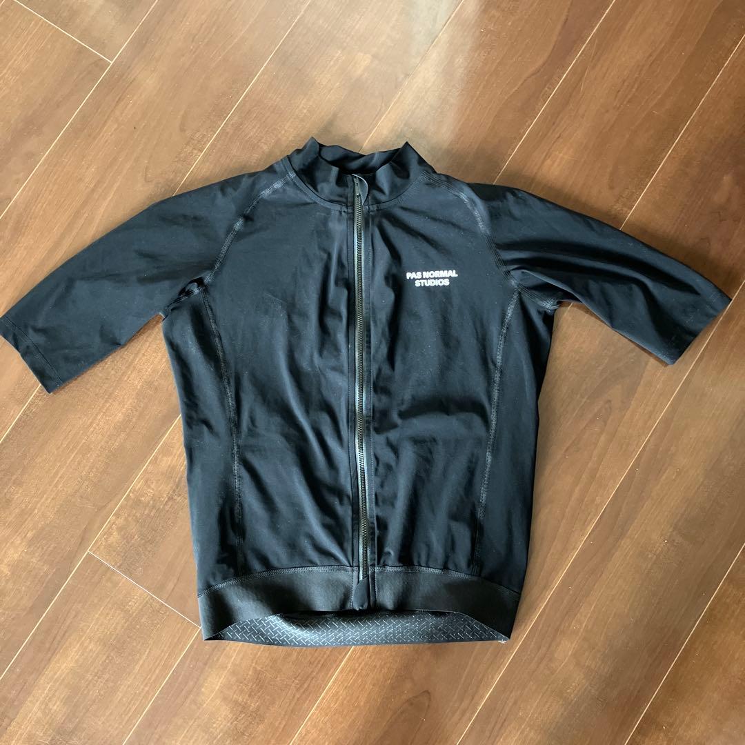 未使用品PAS NORMAL STUDIOS サイクルジャージ メンズS 黒