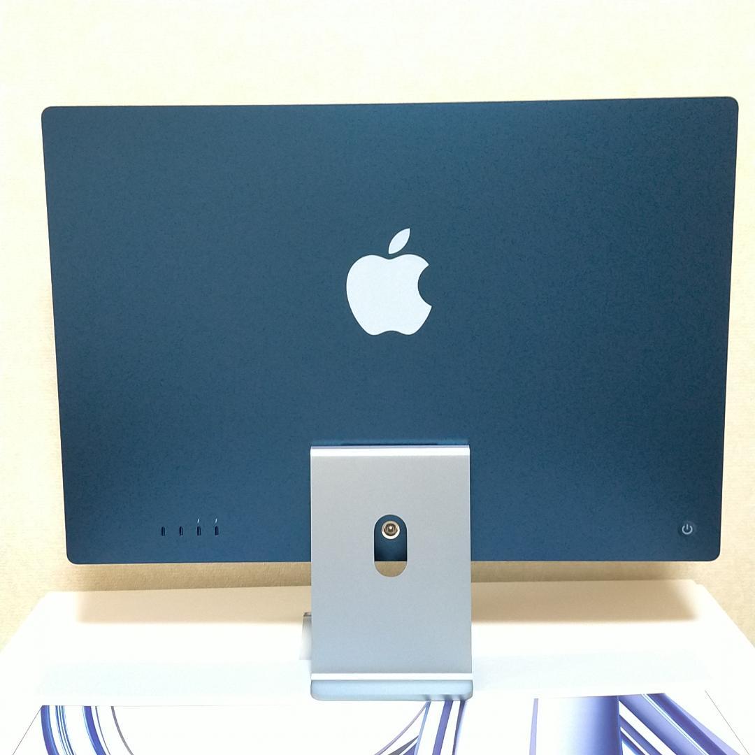 【最終価格・美品】Apple iMac M3 10GPU 24インチ ブルー◎