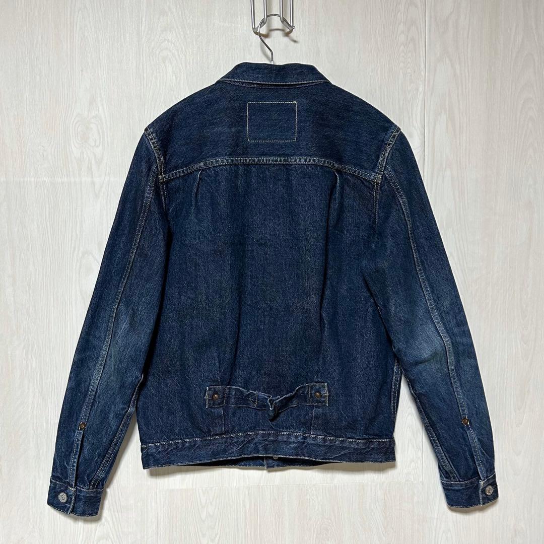 ヒステリックグラマー 1stTYPE WNB加工 デニムジャケット ハチノス S