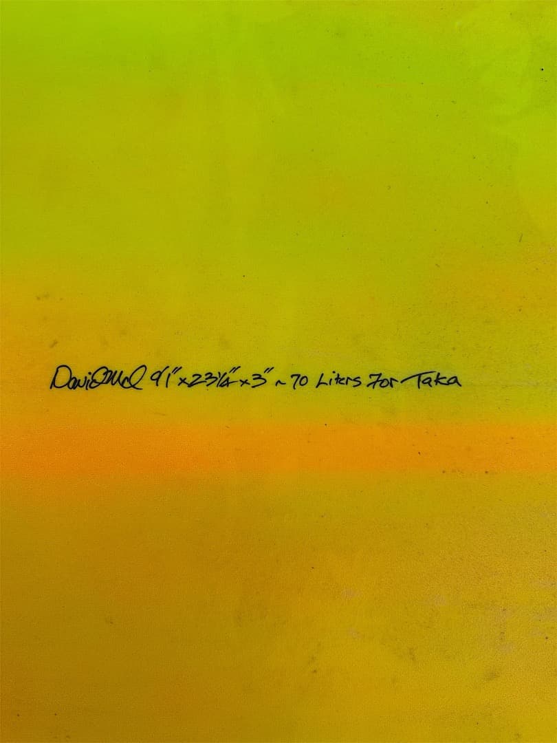 スタンドアップパドルボード イエローオレンジ