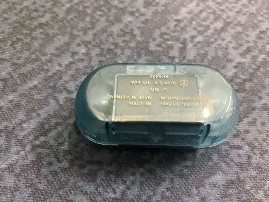 SONY ワイヤレスイヤホン WF-C710N グラスブルー