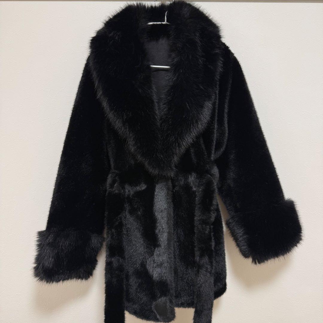 PELLICULE fur gowncoat ペリキュール ファーコート