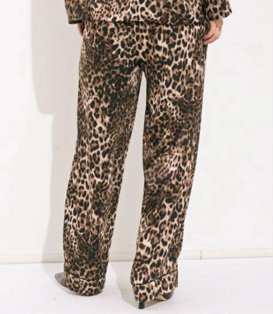 パンツ L'Appartement Leopard Pajama Pants