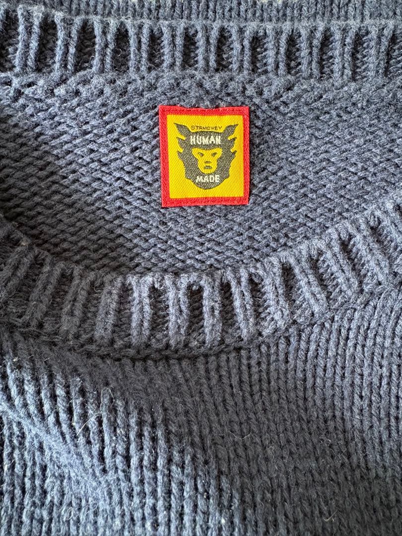 HUMAN MADE ニットセーター クマ