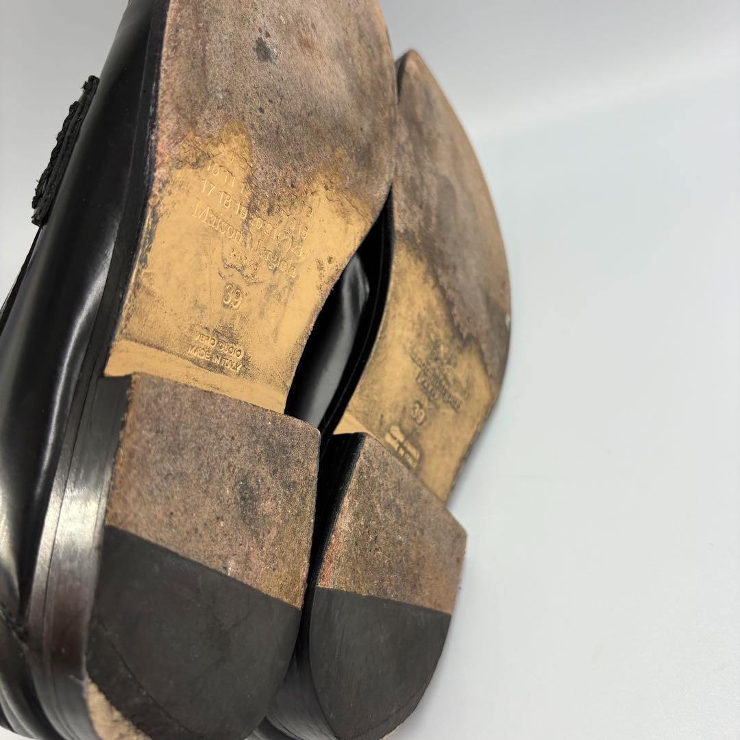 Margiela マルジェラ ローファー レザー 4ステッチ モカシン