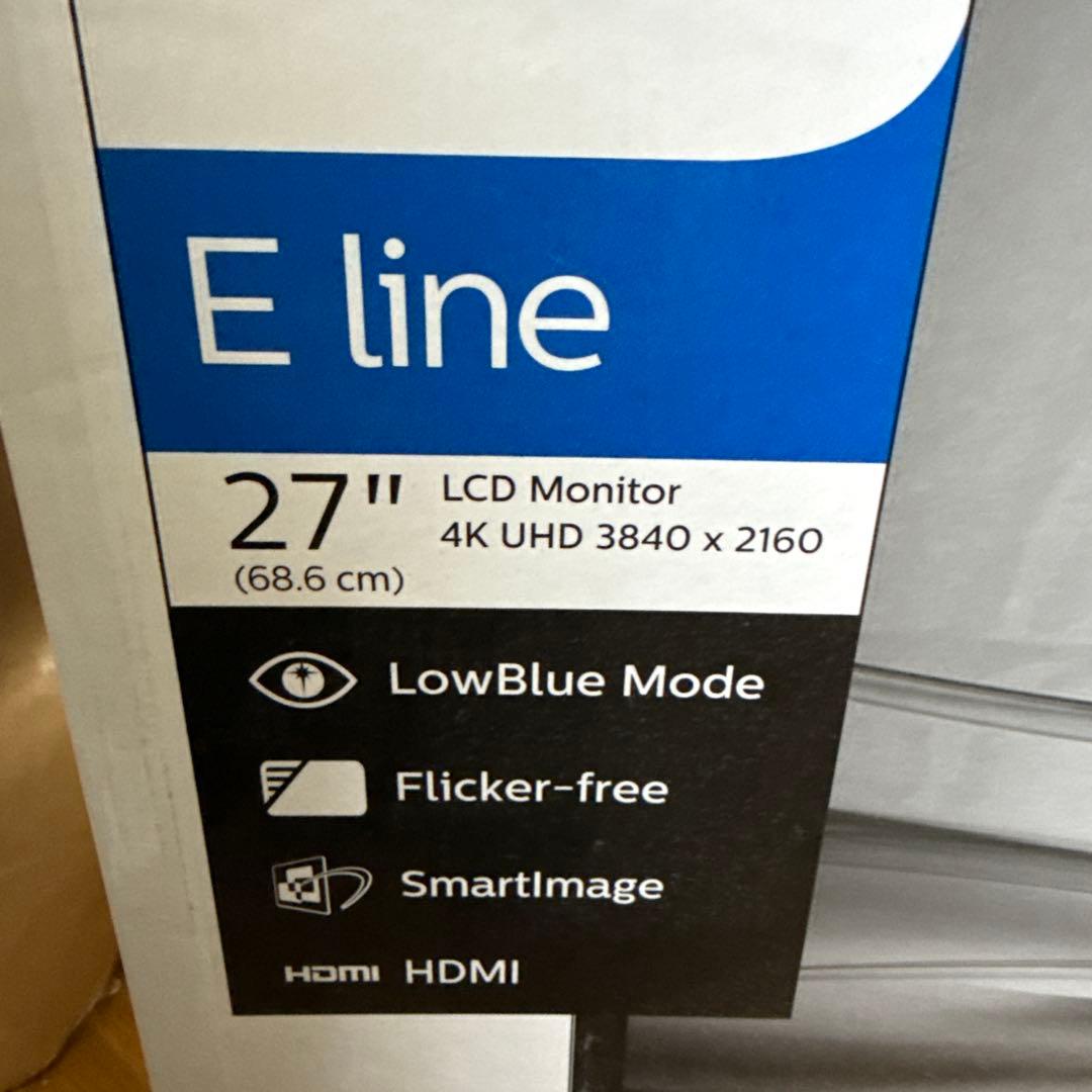 送料込み 4K 27インチ PHILIPS 276E8VJSB/11