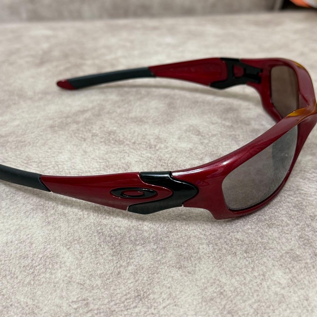 【美品】OAKLEY（オークリー）　赤　サングラス