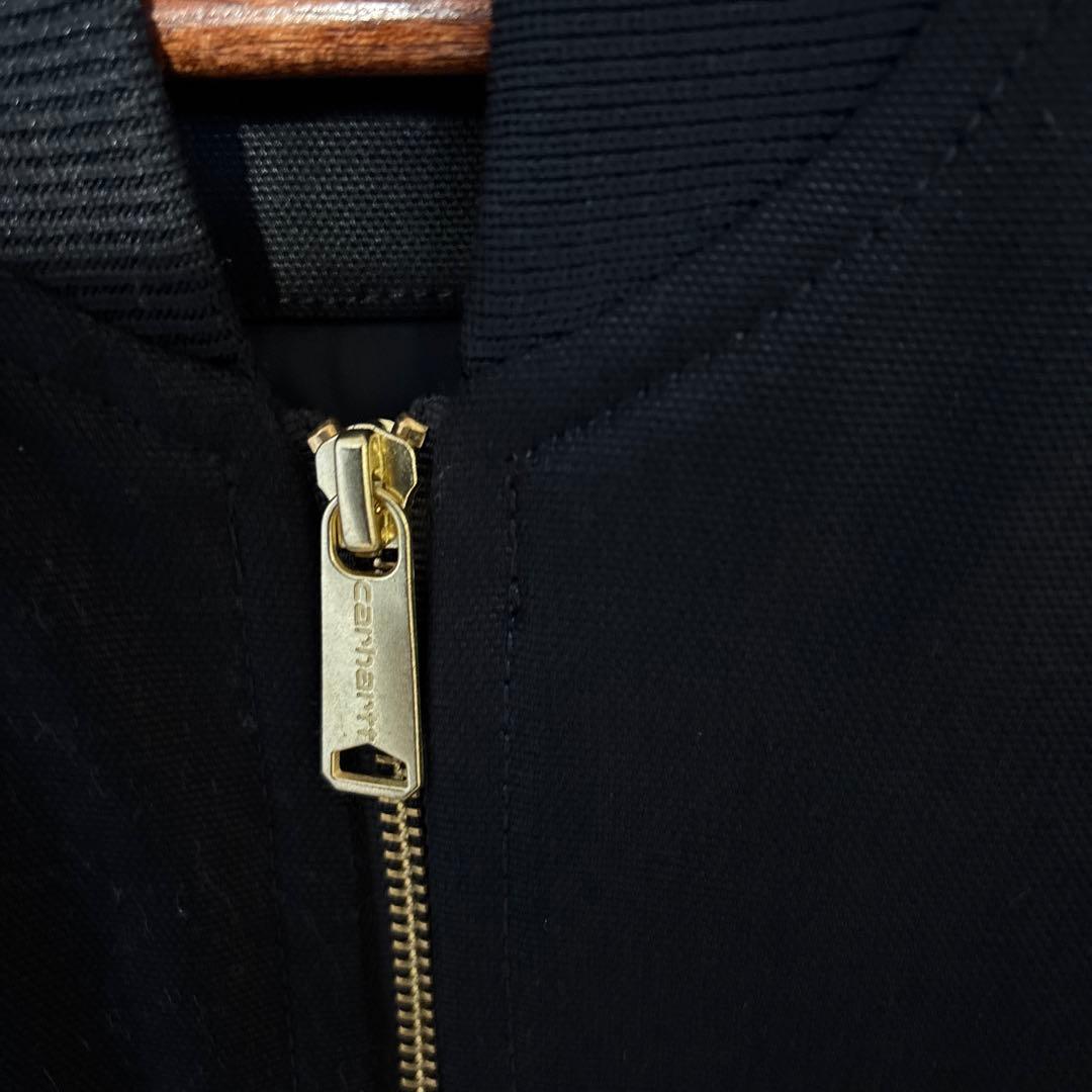 カーハート ダックベスト【黒】USED美品 Lsize