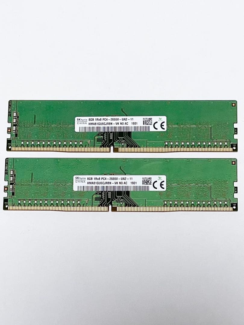 SK Hynix PC4-2666V 8GB メモリ 8×2(16GB)