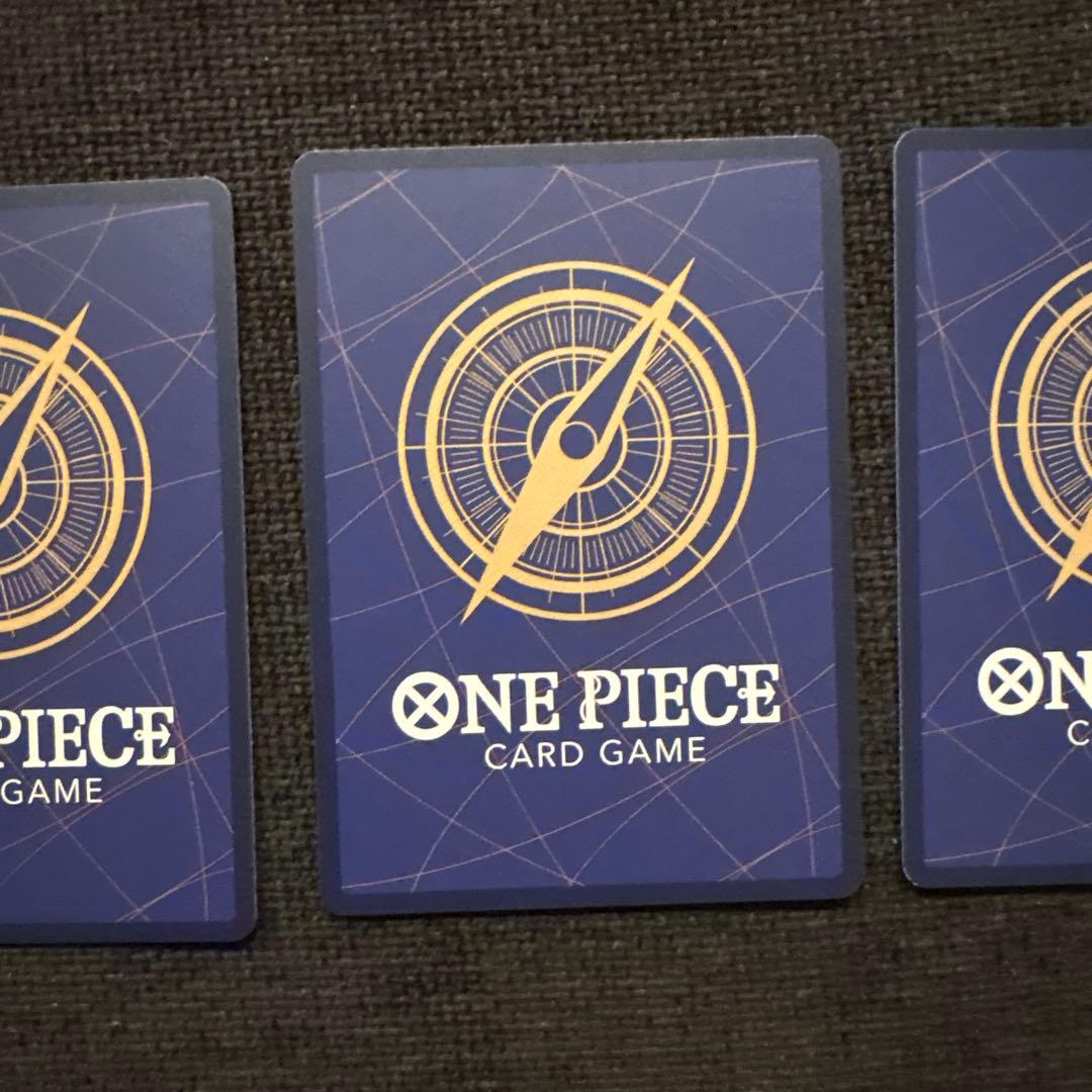 英語版ワンピースカード　ルフィ　エース　サボ 3周年記念　プロモ　海外限定