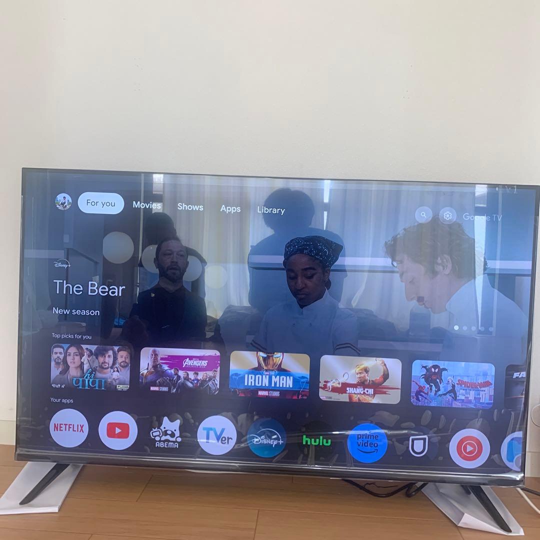 テレビ imiia google tv 43v