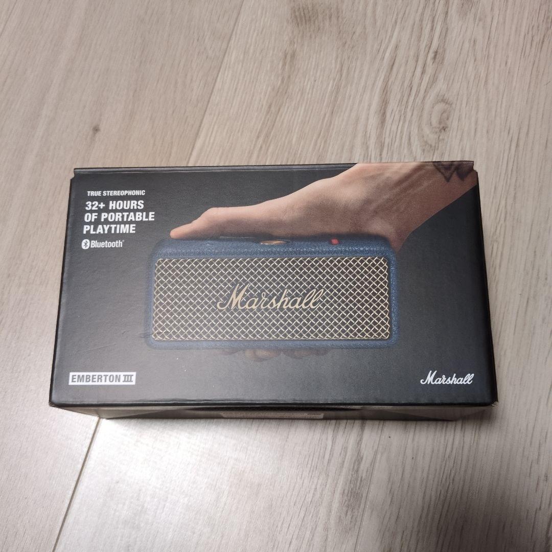 Marshall Emberton III ネイビー
