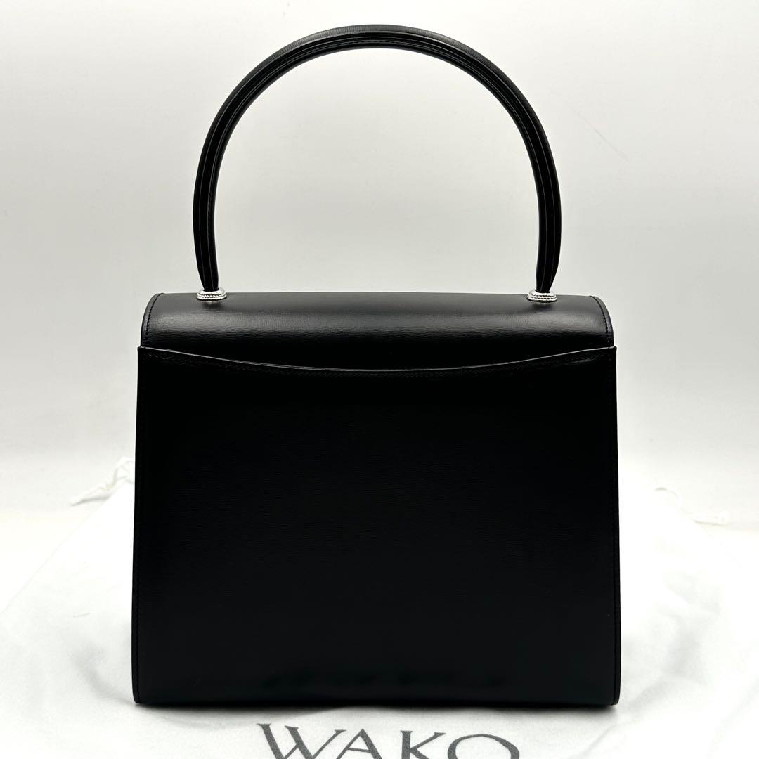 未使用級/現行/定価22万円✨ワコウ WAKO ハンドバッグ フォーマル