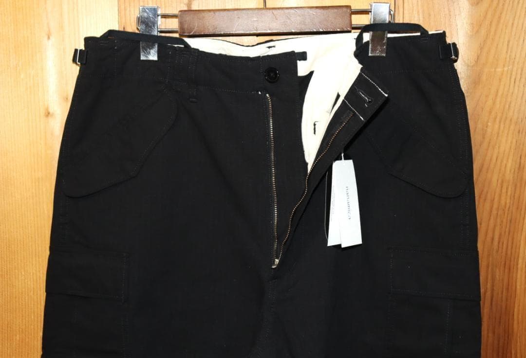 新品 nanamica M-51 カーゴパンツ (W34) BK US Ⓗ
