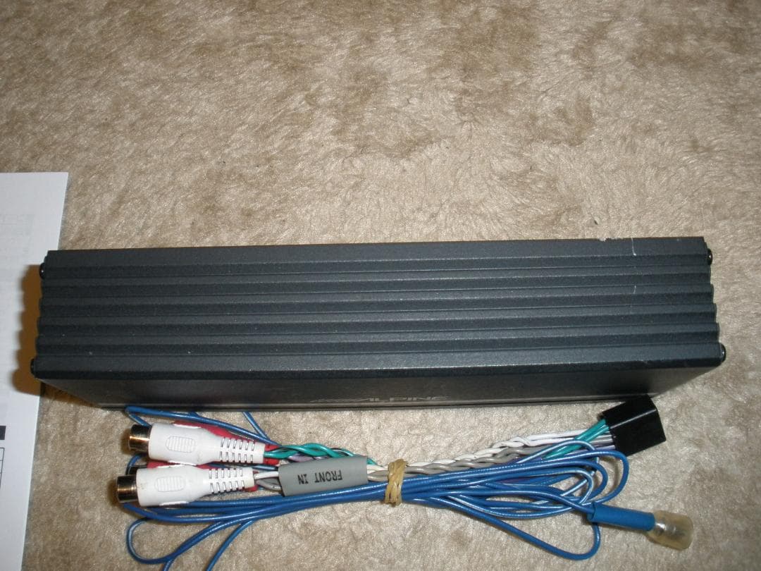 P.P.Pちゃん　ALPINE KTP-445UJ アンプ 配線付