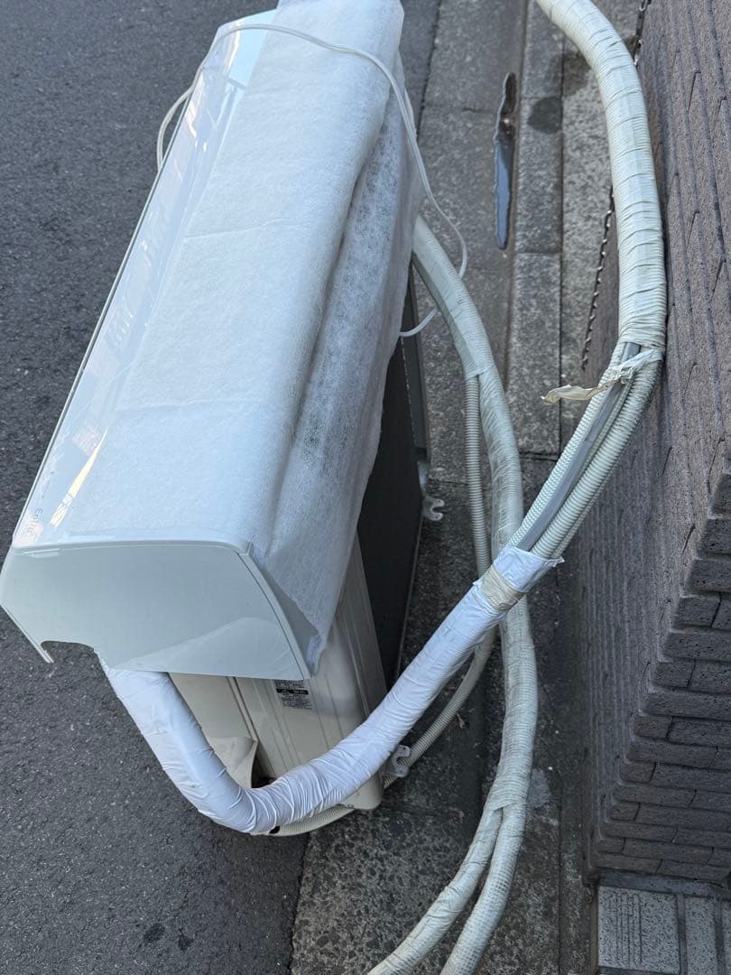 パナソニック　CS-252DFL-W エアコン　エオリア　室外機セット