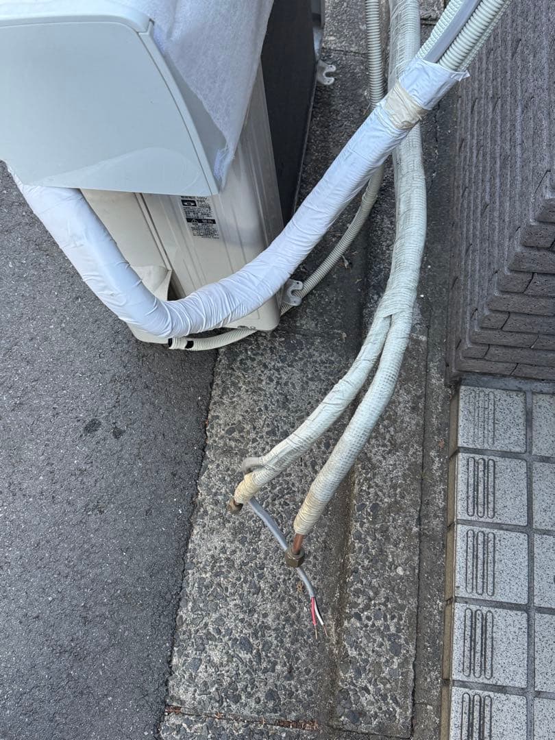 パナソニック　CS-252DFL-W エアコン　エオリア　室外機セット